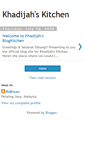 Mobile Screenshot of khadijahskitchen.blogspot.com