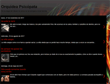 Tablet Screenshot of orquideapsicopata.blogspot.com