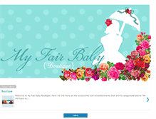 Tablet Screenshot of myfairbabyboutiques.blogspot.com