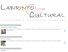 Tablet Screenshot of labirintocultural.blogspot.com