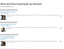 Tablet Screenshot of pointandclickcoaching-leemcintyre.blogspot.com