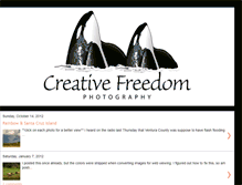 Tablet Screenshot of creativefreedomphotography.blogspot.com