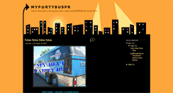 Desktop Screenshot of mypartybuspr.blogspot.com