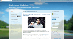 Desktop Screenshot of cadernodemarketing.blogspot.com