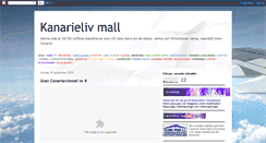 Desktop Screenshot of kanarielivmall.blogspot.com