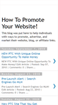 Mobile Screenshot of how-to-promote-a-website.blogspot.com