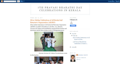 Desktop Screenshot of pravasibharathiday.blogspot.com