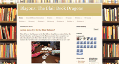 Desktop Screenshot of blairdragonslibrary.blogspot.com