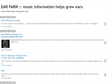 Tablet Screenshot of earfarm.blogspot.com