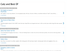 Tablet Screenshot of catzandbestof.blogspot.com