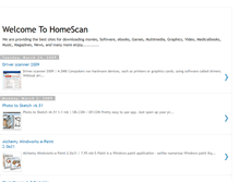 Tablet Screenshot of homescan.blogspot.com