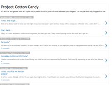 Tablet Screenshot of projectcottoncandy.blogspot.com