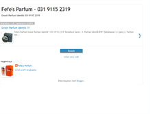 Tablet Screenshot of fefe-parfum.blogspot.com