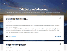 Tablet Screenshot of diabetes-johanna.blogspot.com