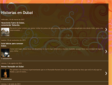 Tablet Screenshot of historiasendubai.blogspot.com