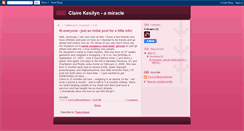 Desktop Screenshot of clairekesilyn.blogspot.com