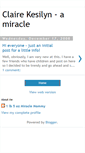Mobile Screenshot of clairekesilyn.blogspot.com