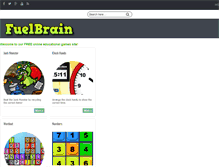 Tablet Screenshot of fuelbraingames.blogspot.com