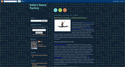 Desktop Screenshot of kellysdancefactory.blogspot.com