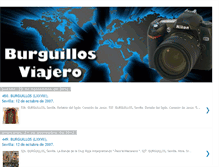 Tablet Screenshot of burguillosviajero.blogspot.com