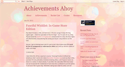 Desktop Screenshot of achievementsahoy.blogspot.com