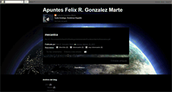 Desktop Screenshot of felixgonzalezmarte.blogspot.com