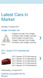 Mobile Screenshot of newcarsmarket.blogspot.com