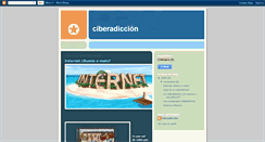 Desktop Screenshot of ciberadiccionsara.blogspot.com