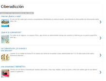 Tablet Screenshot of ciberadiccionsara.blogspot.com