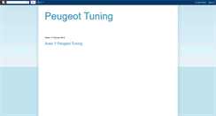 Desktop Screenshot of peugeot-tuning-guides.blogspot.com