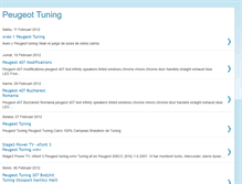 Tablet Screenshot of peugeot-tuning-guides.blogspot.com