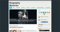 Desktop Screenshot of best-musician.blogspot.com