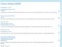 Tablet Screenshot of cisco-linksyse4200.blogspot.com