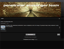 Tablet Screenshot of penetratorscavengerteam.blogspot.com