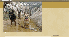 Desktop Screenshot of dogsnotonmywindshield.blogspot.com