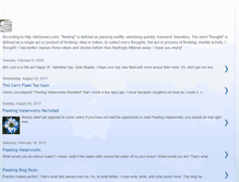 Tablet Screenshot of fleetinglycarol.blogspot.com