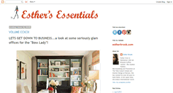 Desktop Screenshot of esthersessentials.blogspot.com