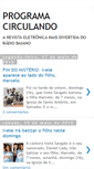 Mobile Screenshot of programacirculando.blogspot.com