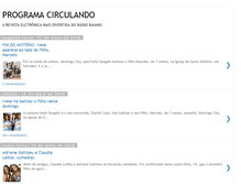 Tablet Screenshot of programacirculando.blogspot.com