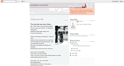 Desktop Screenshot of evistigatusrenovatio.blogspot.com