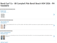 Tablet Screenshot of bondisurfco.blogspot.com