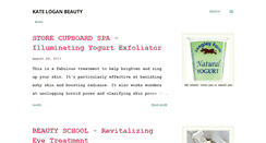 Desktop Screenshot of kateloganbeauty.blogspot.com