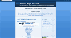 Desktop Screenshot of downloadbanglamp3songs.blogspot.com