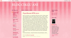 Desktop Screenshot of anismkpn.blogspot.com