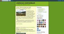 Desktop Screenshot of energiadisponible.blogspot.com