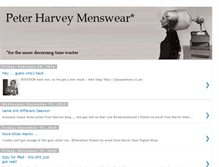 Tablet Screenshot of peterharveymenswear.blogspot.com