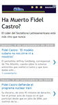 Mobile Screenshot of muertedefidelcastronoticias.blogspot.com