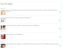 Tablet Screenshot of litalilishop.blogspot.com