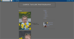 Desktop Screenshot of carrietaylorphotographymyblog.blogspot.com