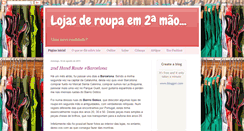 Desktop Screenshot of lojasroupa2mao.blogspot.com